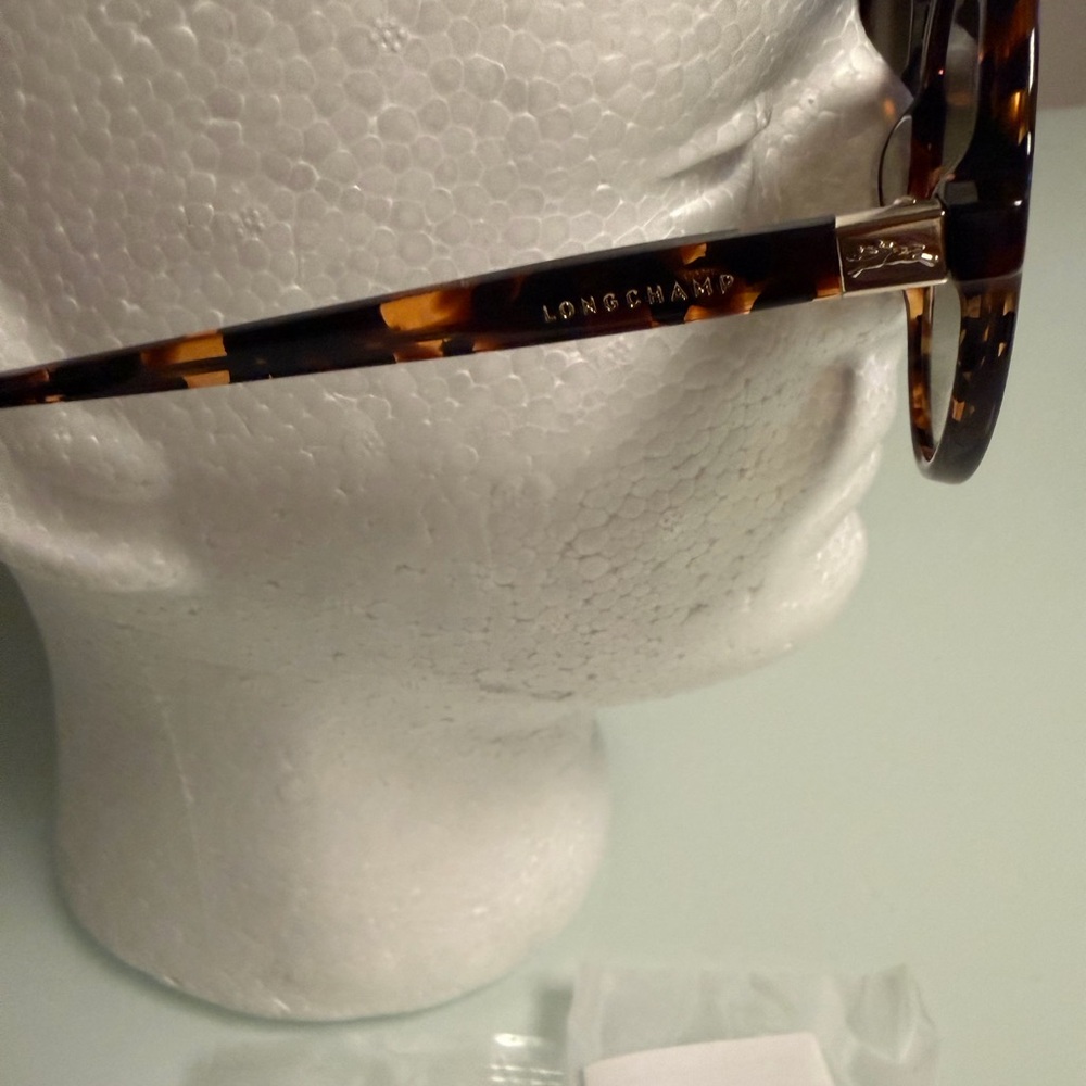 Very Rare Longchamp Brown Gradient Sunglasses Nwt - image 3